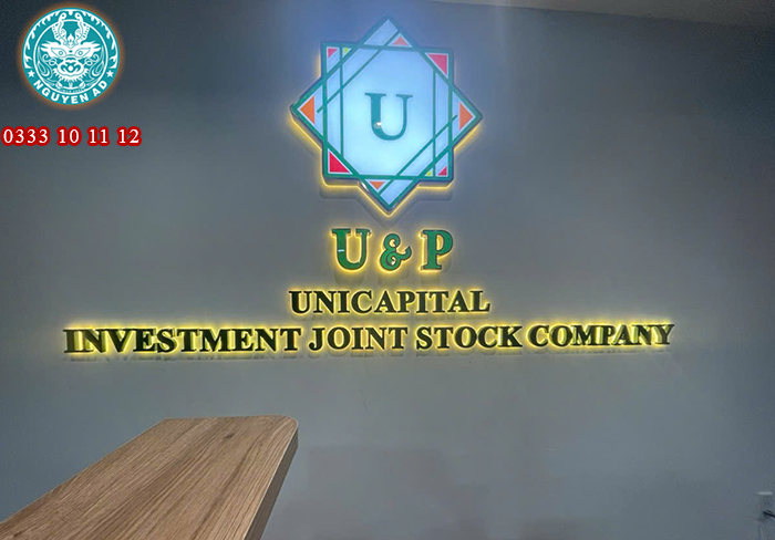 Gia Công Chữ Nổi Quảng Cáo đẹp hiện đại