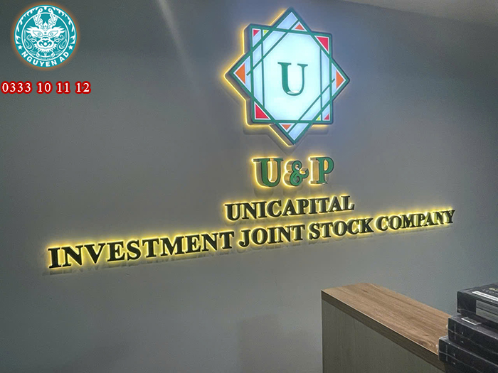 Gia Công Chữ Nổi Quảng Cáo đẹp hiện đại