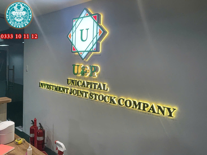 Gia Công Chữ Nổi Quảng Cáo đẹp hiện đại