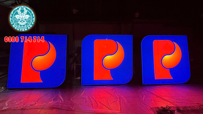 bảng hiệu hộp đèn Petrolimex